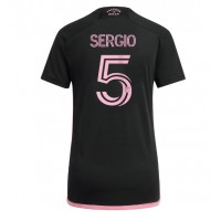 Camisa de time de futebol Inter Miami Sergio Busquets #5 Replicas 2º Equipamento Feminina 2024-25 Manga Curta